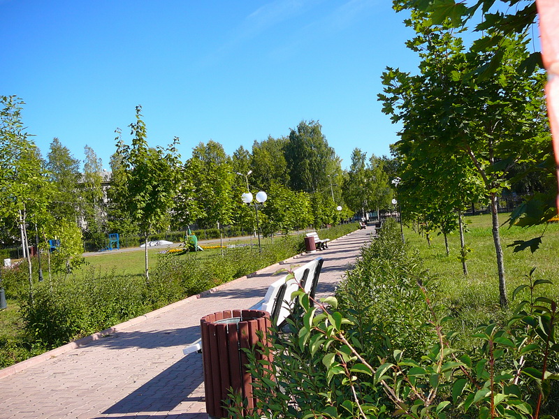 Котлас городской парк карта